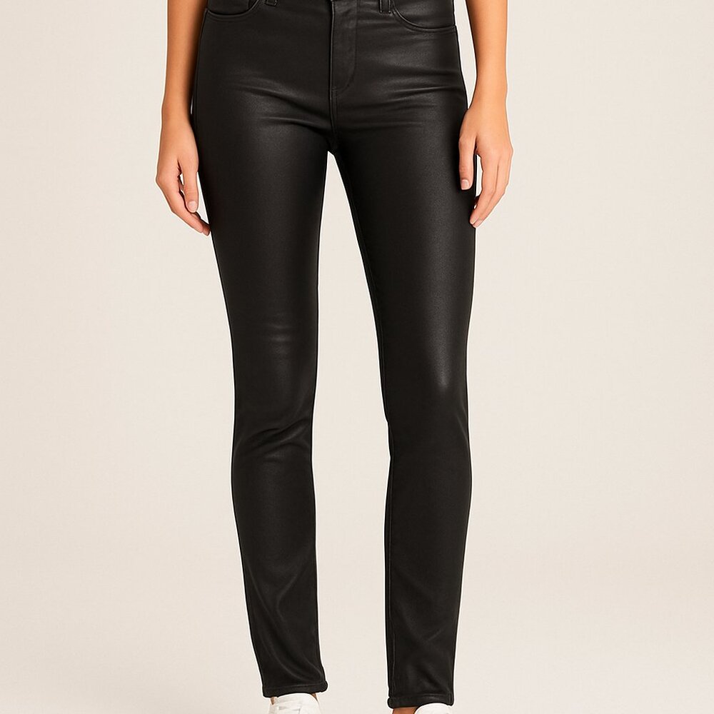 J Brand Coated Skinny Jeans‎